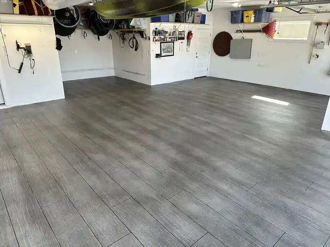 Concrete Hardwood Overlay